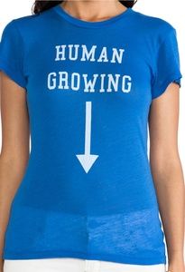 Wildfox Couture Shirt Human Growing in Night Owl